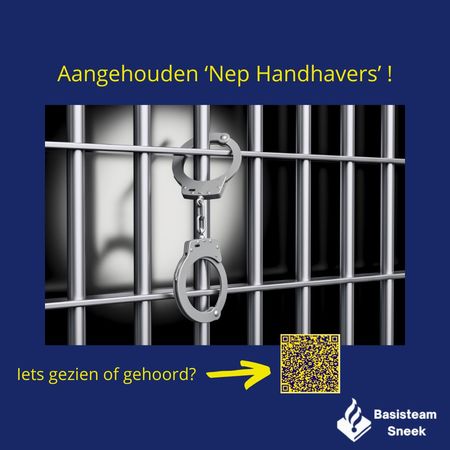 Twee ‘nep-handhavers’ aangehouden door de politie