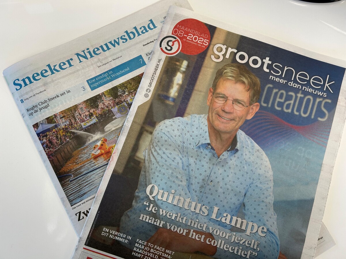 GrootSneek En Sneeker Nieuwsblad Voortaan In It Harspit GrootSneek En Sneeker Nieuwsblad Voortaan In It Harspit